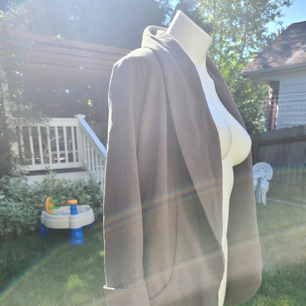 Wilfred Aritzia Chevalier Blazer Olive 2